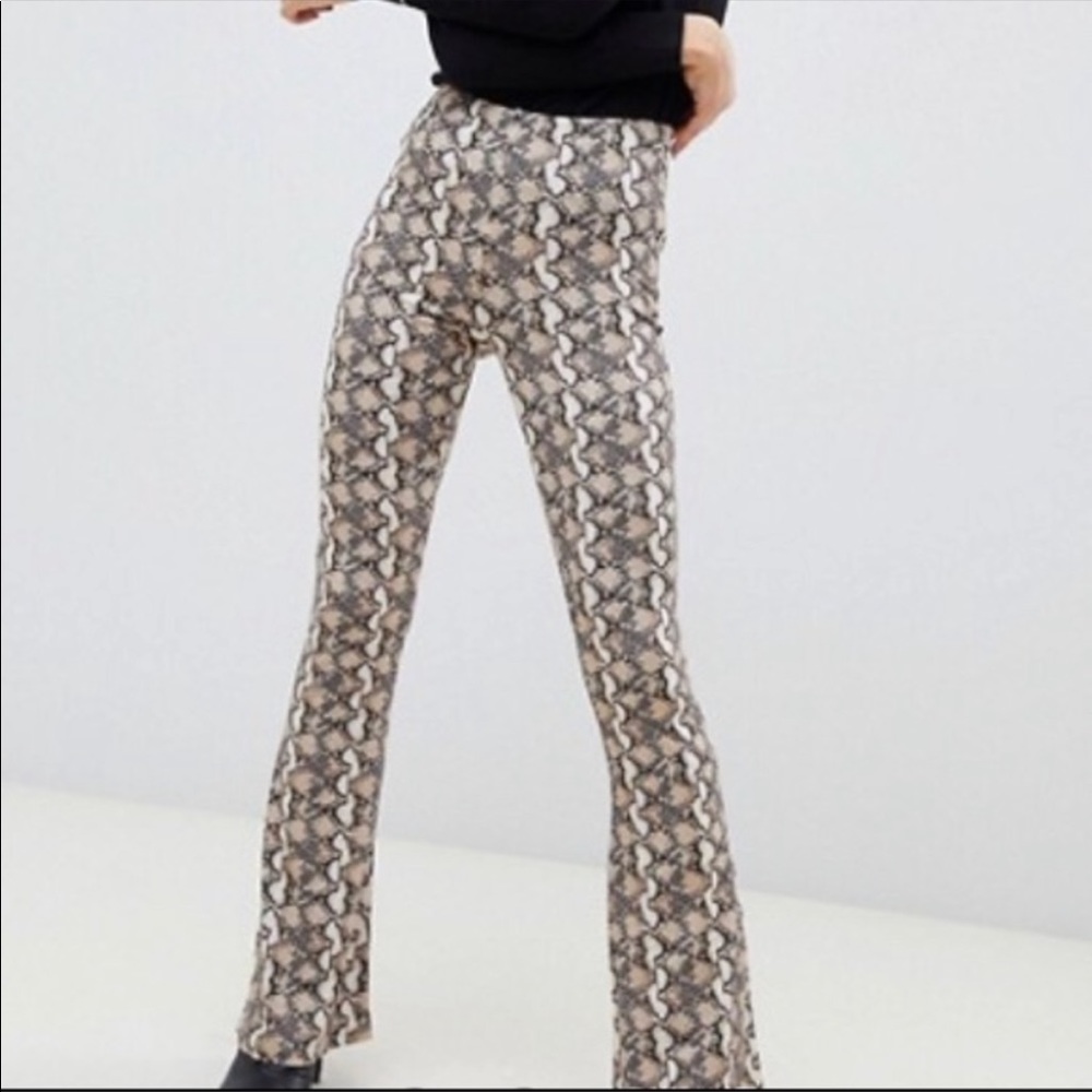 Snakeskin pants